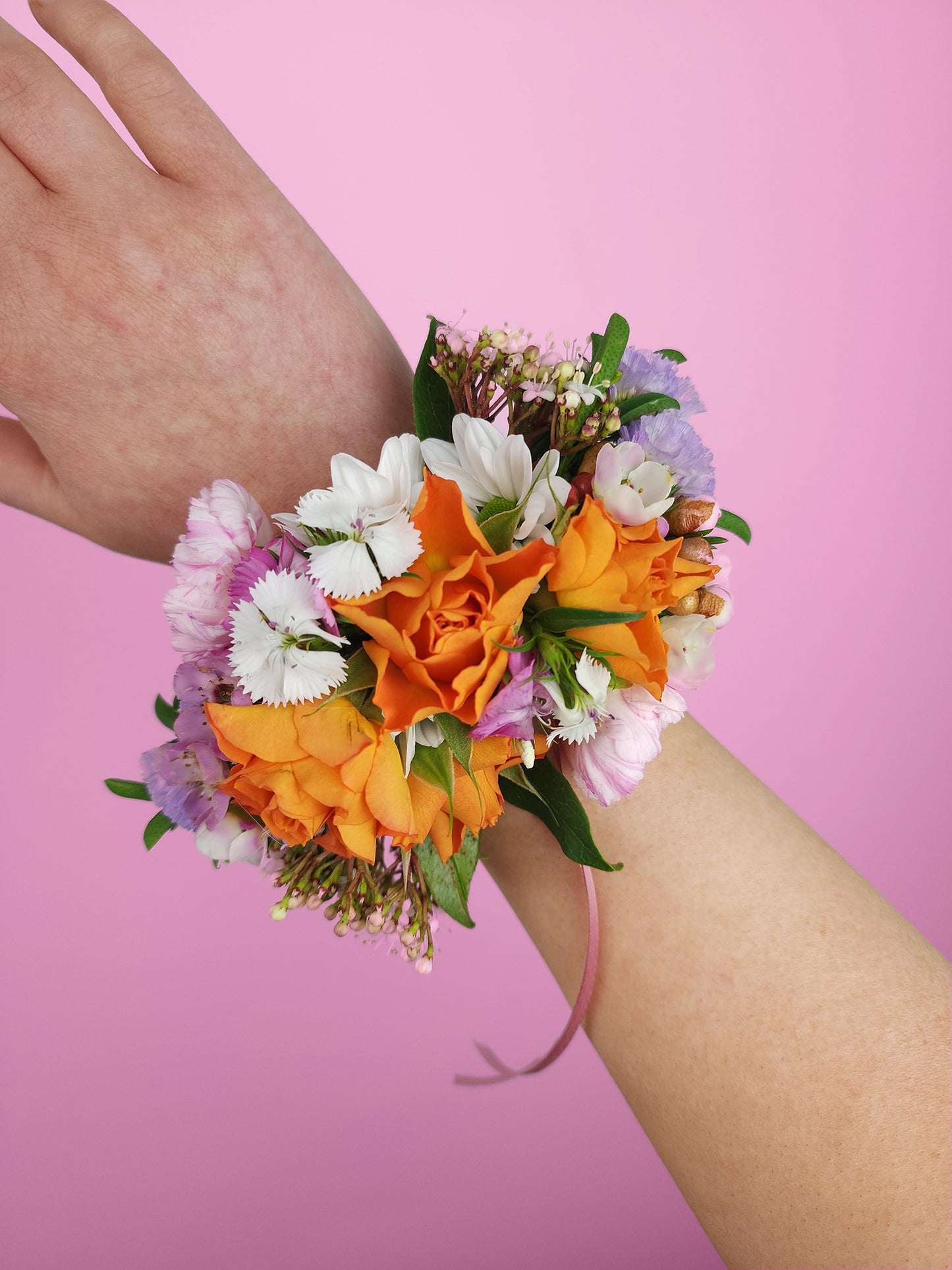 Corsage wristlet