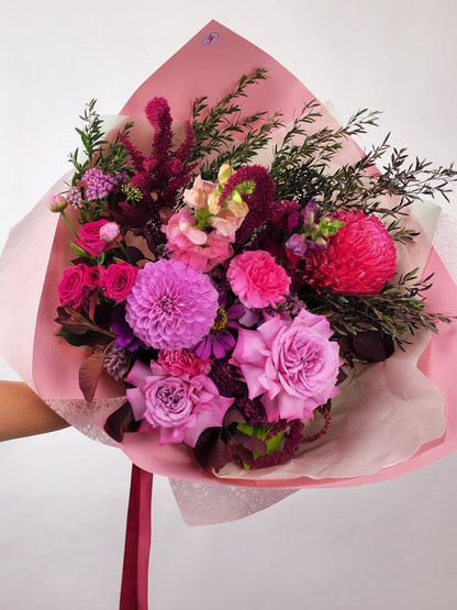 Lovell Flowers pink bouquet